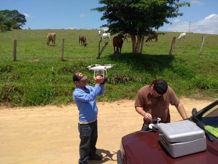 Foto 4: Topografia com drone — Delta Mais - Projetos, Sondagens e Topografia